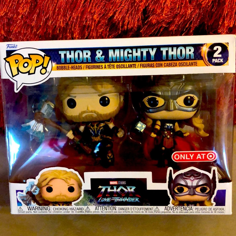 Thor and Mighty Thor Funko Pop-Target Exclusive